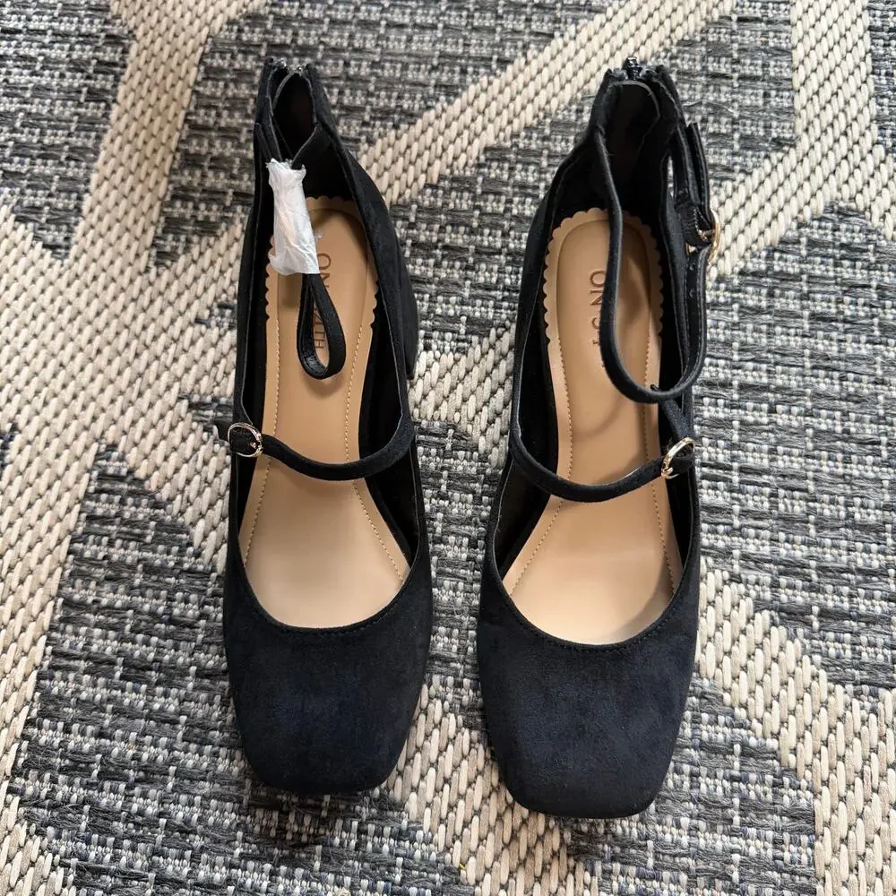 On 34th Women's Tonii Mary Jane Ankle-Strap Pumps Size 7